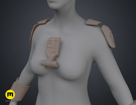 Ahsoka’s Spacesuit Armor Accessories