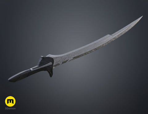 Alita Battle Angel Damscus Blade Sword