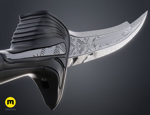 Alita Battle Angel Damscus Blade Sword