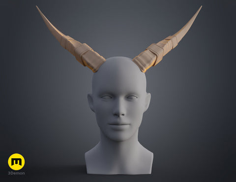Antelope modified horns