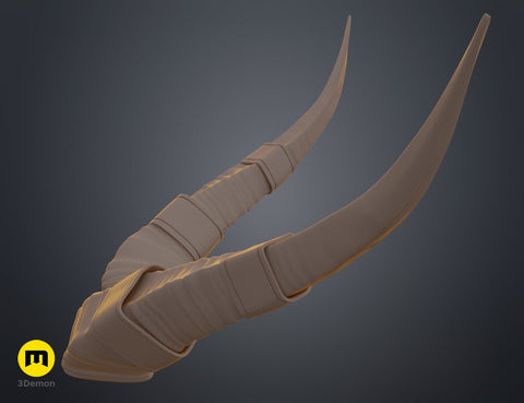 Antelope modified horns