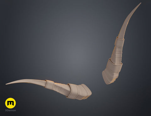 Antelope modified horns
