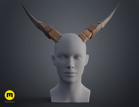 Antelope modified horns