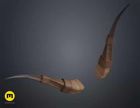 Antelope modified horns
