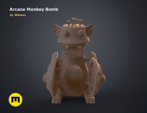 Arcane Monkey Bomb