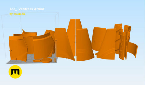Asajj Ventress armor
