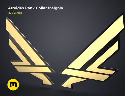 Atreides Rank Collar Insignia