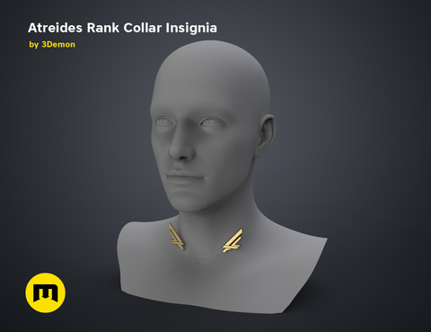 Atreides Rank Collar Insignia