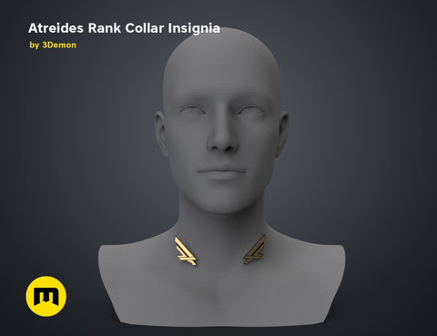 Atreides Rank Collar Insignia