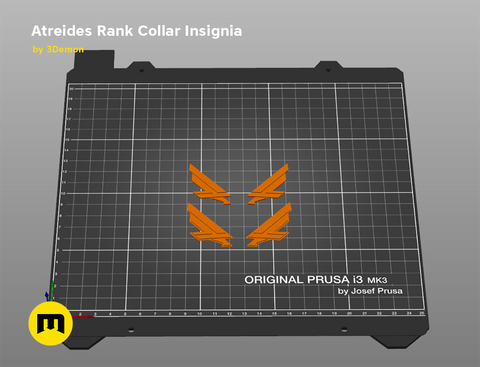 Atreides Rank Collar Insignia