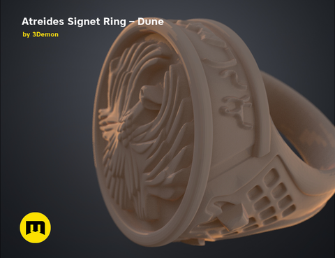 Atreides Signet Ring - Dune