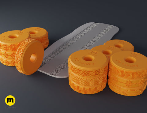 Stamp Wheels - Aztecs