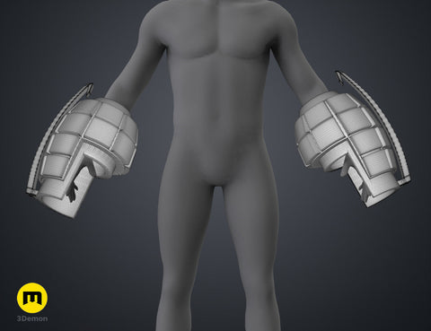 Bakugo's Grenade Gauntlets - My Hero Academia