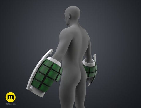 Bakugo's Grenade Gauntlets - My Hero Academia