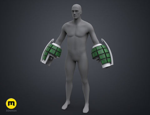 Bakugo's Grenade Gauntlets - My Hero Academia