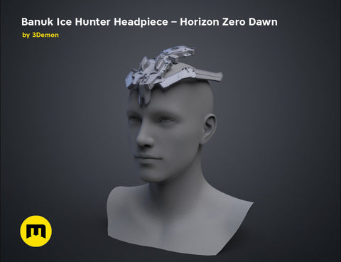 Banuk Ice Hunter Headpiece – Horizon Zero Dawn