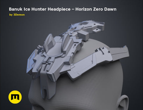 Banuk Ice Hunter Headpiece – Horizon Zero Dawn