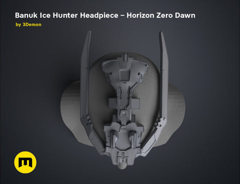 Banuk Ice Hunter Headpiece – Horizon Zero Dawn