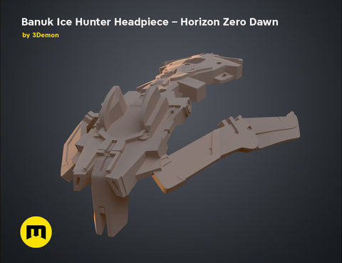 Banuk Ice Hunter Headpiece – Horizon Zero Dawn