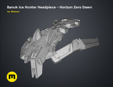 Banuk Ice Hunter Headpiece – Horizon Zero Dawn