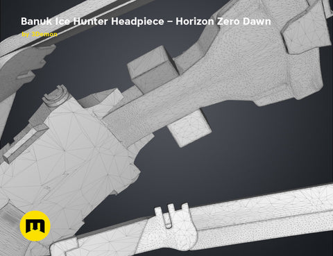 Banuk Ice Hunter Headpiece – Horizon Zero Dawn