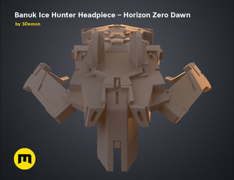 Banuk Ice Hunter Headpiece – Horizon Zero Dawn