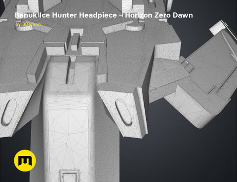 Banuk Ice Hunter Headpiece – Horizon Zero Dawn