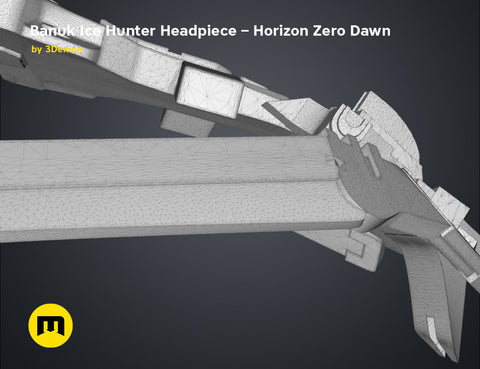 Banuk Ice Hunter Headpiece – Horizon Zero Dawn