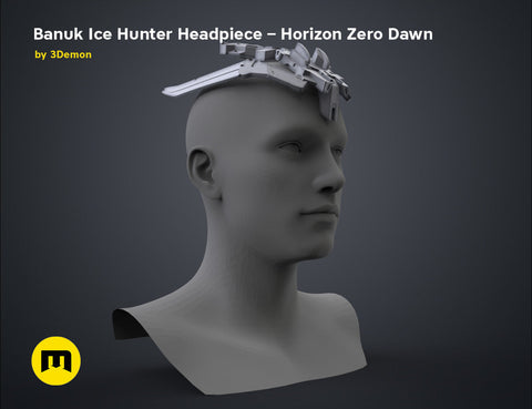 Banuk Ice Hunter Headpiece – Horizon Zero Dawn