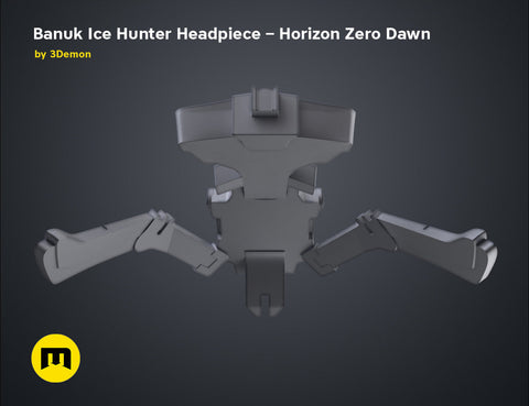 Banuk Ice Hunter Headpiece – Horizon Zero Dawn