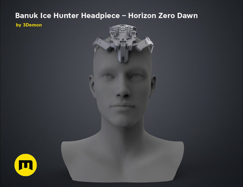 Banuk Ice Hunter Headpiece – Horizon Zero Dawn