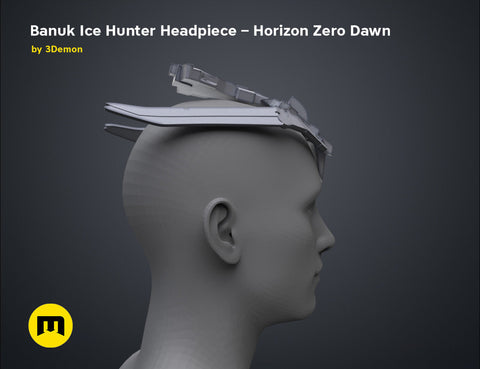 Banuk Ice Hunter Headpiece – Horizon Zero Dawn
