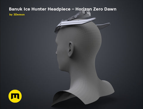 Banuk Ice Hunter Headpiece – Horizon Zero Dawn