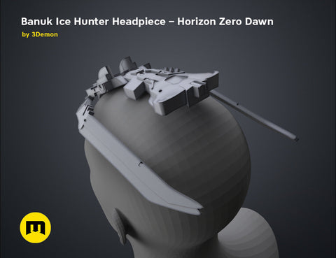 Banuk Ice Hunter Headpiece – Horizon Zero Dawn