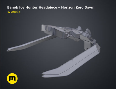 Banuk Ice Hunter Headpiece – Horizon Zero Dawn