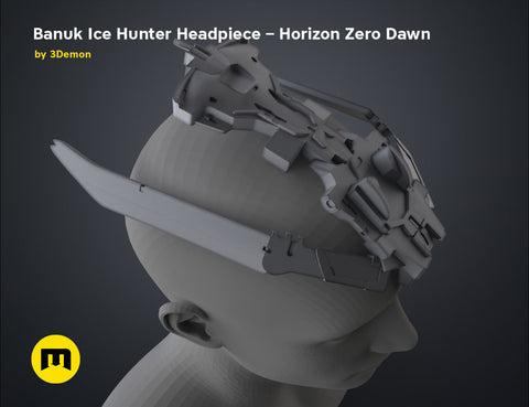 Banuk Ice Hunter Headpiece – Horizon Zero Dawn