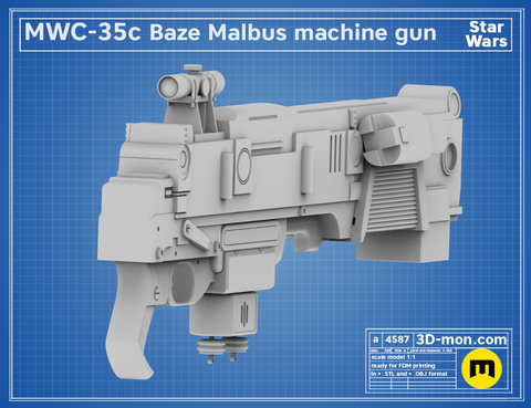 M-35 Baze Malbus machine gun