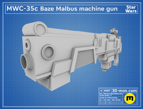 M-35 Baze Malbus machine gun