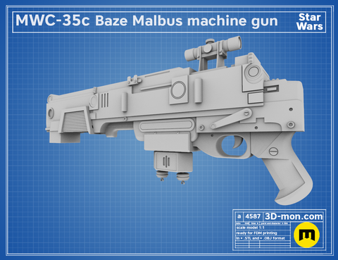 M-35 Baze Malbus machine gun