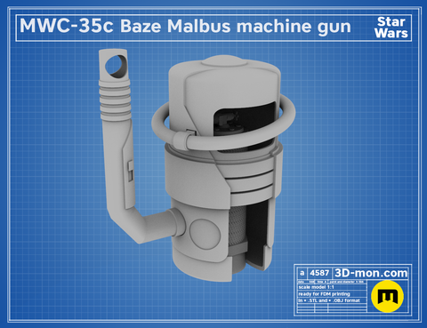 M-35 Baze Malbus machine gun
