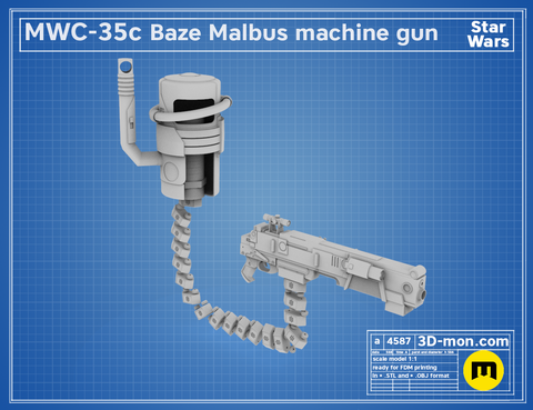 M-35 Baze Malbus machine gun