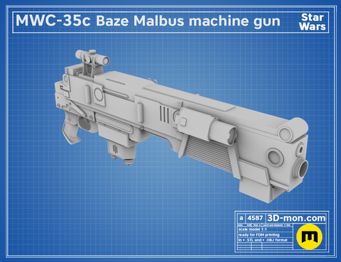 M-35 Baze Malbus machine gun