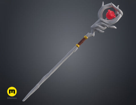Belle's staff - Beauty and the Beast Mirrorverse