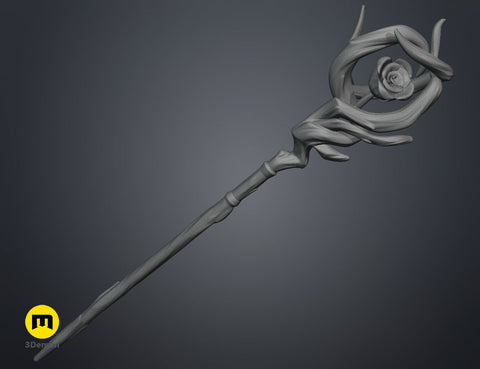 Belle's staff - Beauty and the Beast Mirrorverse