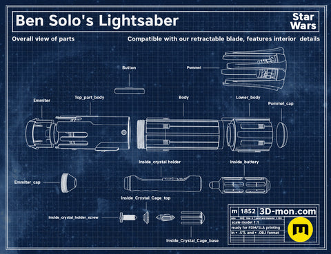 Ben Solo lightsaber