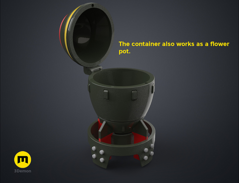Fallout Mini Nuke Bomb Container