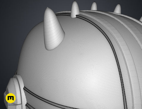 Armorer's helmet - The Mandalorian