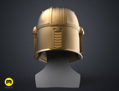 Armorer's helmet - The Mandalorian