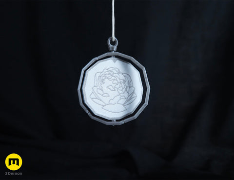 Arcane Blue Rose - Powder and Ekko Pendant