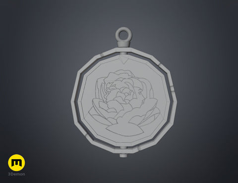 Arcane Blue Rose - Powder and Ekko Pendant